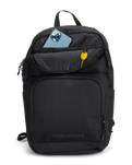 The Volcom Roamer 3 Backpack in Black