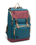 The Volcom Charter Fold Over Backpack in Merlot | Available at Anns Cottage