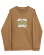 The Vans Mens Off The Wall Skate Classics T-Shirt in Bone Brown