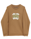 The Vans Mens Off The Wall Skate Classics T-Shirt in Bone Brown