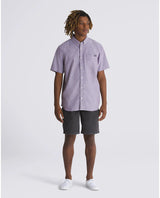 The Vans Mens Houser Shirt in Blackberry Wine