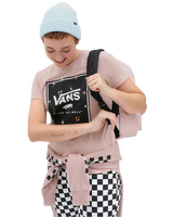 The Vans Womens Micro Ditsy Box Fill T-Shirt in Rose Smoke