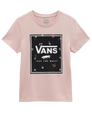 The Vans Womens Micro Ditsy Box Fill T-Shirt in Rose Smoke