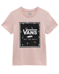 The Vans Womens Micro Ditsy Box Fill T-Shirt in Rose Smoke