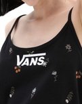 The Vans Womens Micro Ditsy Halter Top in Black