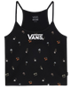 The Vans Womens Micro Ditsy Halter Top in Black