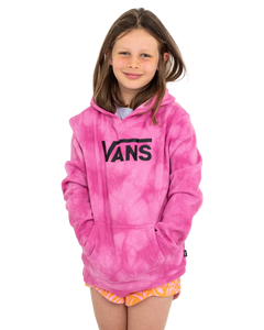 The Vans Girls Girls Sky Wash Hoodie in Cyclamen