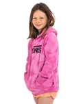 The Vans Girls Girls Sky Wash Hoodie in Cyclamen