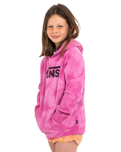 The Vans Girls Girls Sky Wash Hoodie in Cyclamen