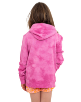 The Vans Girls Girls Sky Wash Hoodie in Cyclamen