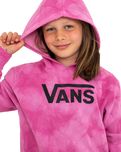 The Vans Girls Girls Sky Wash Hoodie in Cyclamen