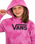 The Vans Girls Girls Sky Wash Hoodie in Cyclamen