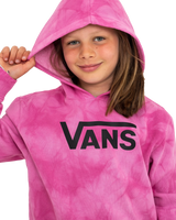 The Vans Girls Girls Sky Wash Hoodie in Cyclamen