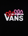 The Vans Girls Girls Love Tee Dress in Black