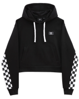 The Vans Womens Boom Boom Check It Hoodie in Black