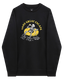 The Vans Mens Permanent Vacation Sweatshirt in Black