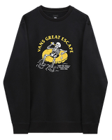 The Vans Mens Permanent Vacation Sweatshirt in Black