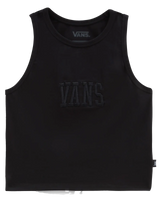 The Vans Womens Varsity Racer Vest in Black