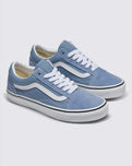 The Vans Womens Old Skool Shoes in Dusty Blue