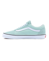 The Vans Womens Old Skool Shoes in Canel Blue