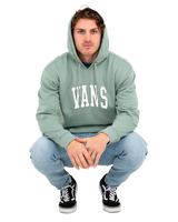 The Vans Mens Varsity Hoodie in Chinois Green