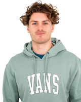 The Vans Mens Varsity Hoodie in Chinois Green