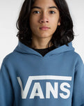 The Vans Boys Boys Classic Hoodie in Copen Blue