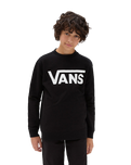 The Vans Boys Boys Classic Sweatshirt in Black