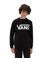 The Vans Boys Boys Classic Sweatshirt in Black