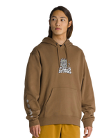 The Vans Mens Psych Skate Classics Hoodie in Sepia