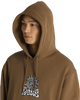 The Vans Mens Psych Skate Classics Hoodie in Sepia