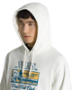 The Vans Mens Pool Hall Hoodie in Marshmallow