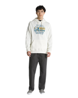 The Vans Mens Pool Hall Hoodie in Marshmallow