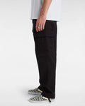 Service Cargo Loose Tapered Trousers in Black