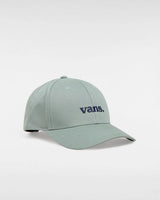 The Vans Mens 66 Structured Jockey Cap in Iceberg Green