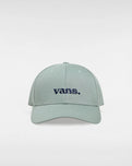 The Vans Mens 66 Structured Jockey Cap in Iceberg Green