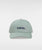 The Vans Mens 66 Structured Jockey Cap in Iceberg Green