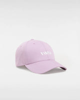 The Vans Womens Vans 66 Structured Jockey Cap in Lavender Mist