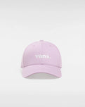 The Vans Womens Vans 66 Structured Jockey Cap in Lavender Mist