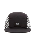 The Vans Mens DIY Checkerboard Curved Bill Cap in Black