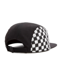 The Vans Mens DIY Checkerboard Curved Bill Cap in Black