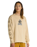 The Vans Mens Off The Wall Skate Classics T-Shirt in Taupe