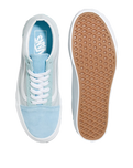 The Vans Womens Old Skool Stackfrom Shoes in Colour Block Blue