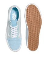 The Vans Womens Old Skool Stackfrom Shoes in Colour Block Blue