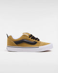 The Vans Mens Knu Skool Shoes in Suede Antelope