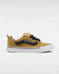 The Vans Mens Knu Skool Shoes in Suede Antelope