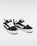 The Vans Womens Knu Skool Shoes in Black & True White