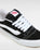 The Vans Womens Knu Skool Shoes in Black & True White