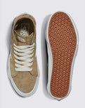 The Vans Womens Sk8 Hi Tapered Shoes in Craftcore Incense