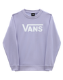 The Vans Womens Classic V Sweatshirt in Sweet Lavender